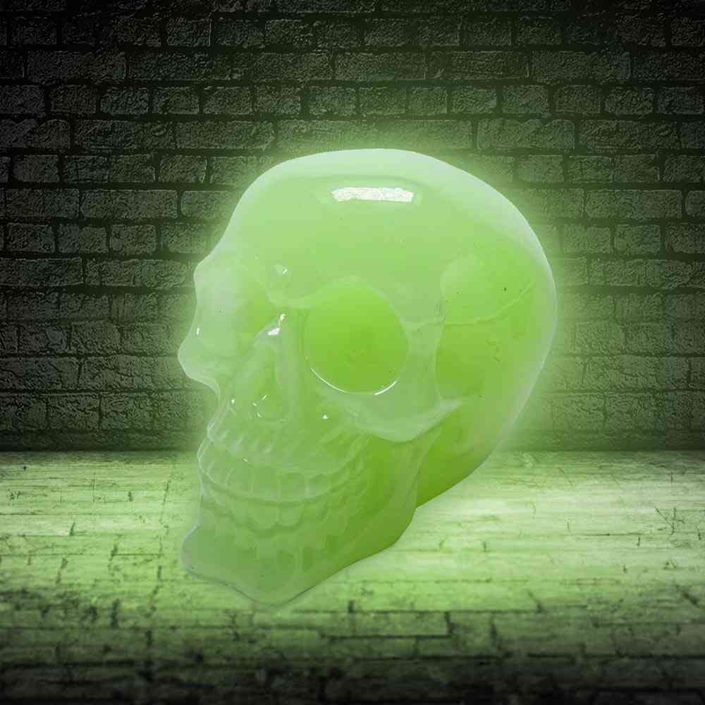 Nemesis Now - Phosphorescent (Medium) 13cm Beeld/figuur - Schedel - Wit